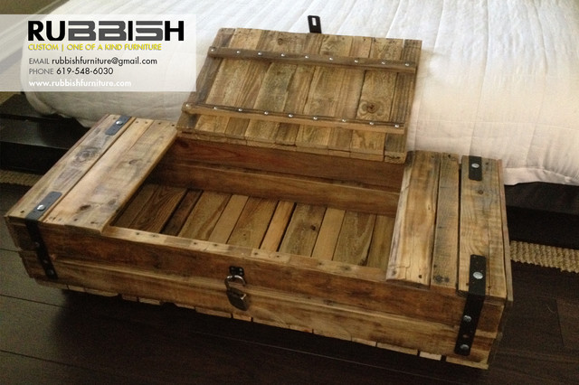 Reclaimed Storage Chest - Eclectic - Accent Chests And Cabinets - san ...