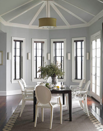 modern dining rooms color