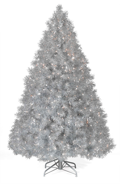 silver tinsel christmas tree modern christmas trees silver tinsel christmas tree modern christmas trees