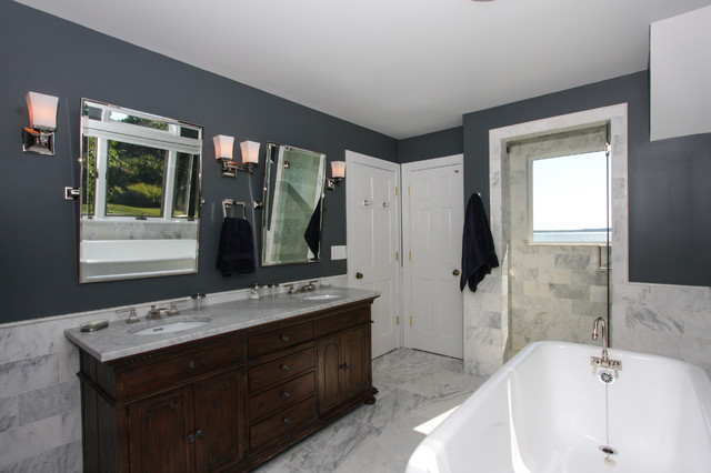 Waterfront Bathroom traditional bathroom