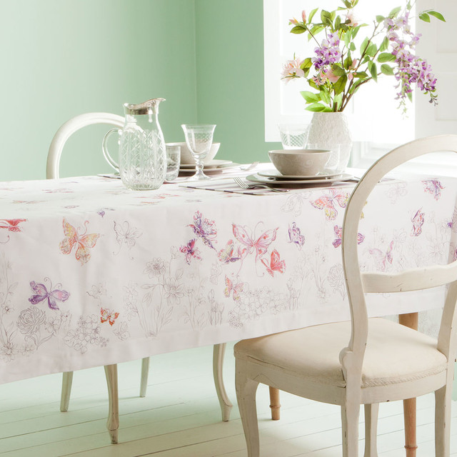 Butterfly Tablecloth Contemporary Tablecloths by ZARA HOME