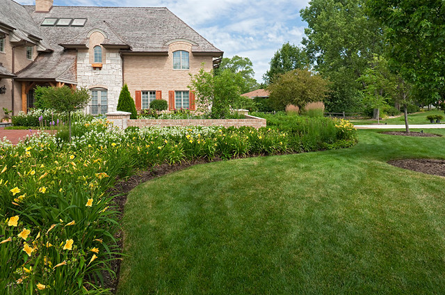 French Country Garden traditional-landscape