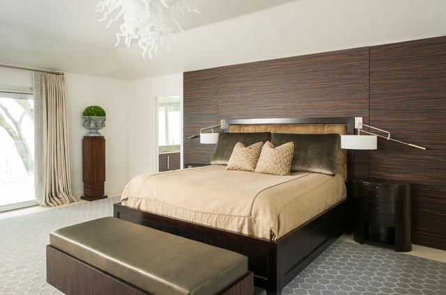 Interiors contemporary bedroom