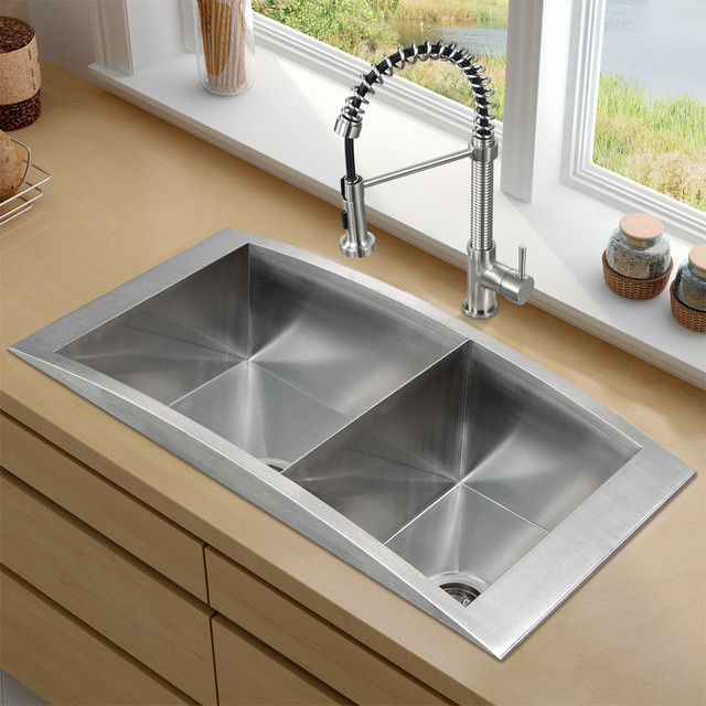 ... Platinum Series Topmount Kitchen Sink Combo traditional-kitchen-sinks