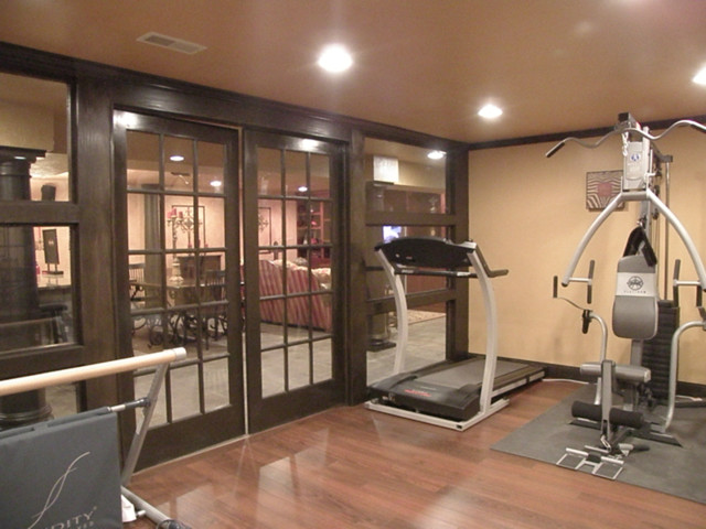 Basement #1 - traditional - home gym - cincinnati - by ReMarkable ...