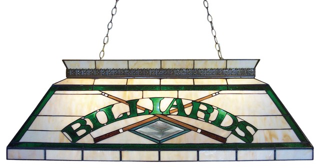 Lite Tiffany Kitchen Island / Billiard X-40-52-24Z traditional 
