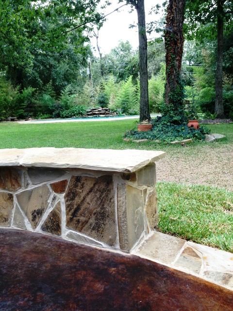 Ranch Home Patio traditional patio
