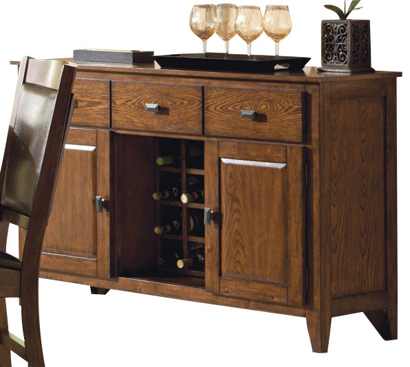 Steve Silver Vancouver Server Contemporary Buffets And Sideboards