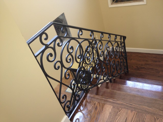 New Construction in Pasadena mediterranean staircase