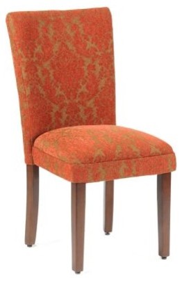 Parson Chairs on Red Floral Parsons Chair   Traditional   Chairs     By Kirkland S