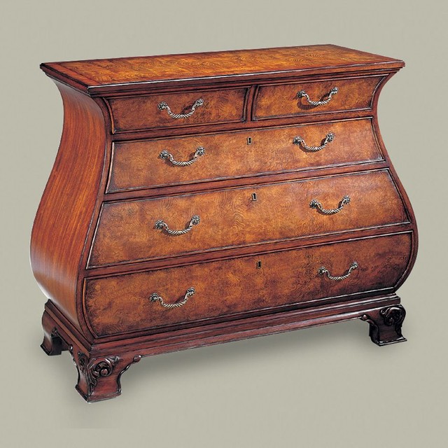 Townhouse bombe chest Traditional Accent Chests And