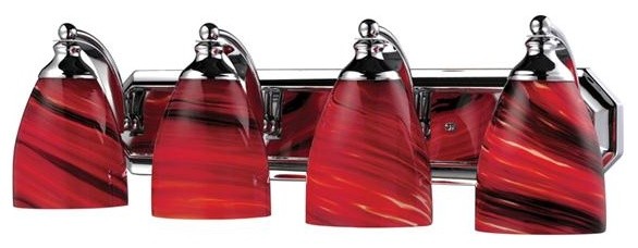 Elk Lighting 570-4C-A 4 Light Bathroom Fixture Vanity Collection bathroom-vanity-lighting