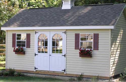 storage sheds and garages in Dallas tx - Traditional - Garage And Shed ...