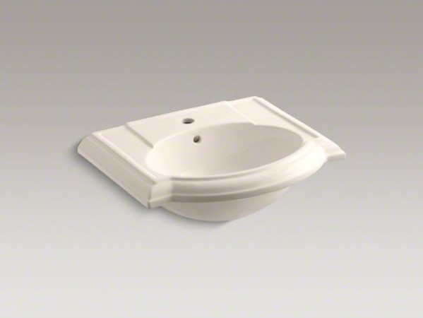 KOHLER Devonshire(R) bathroom sink with single faucet hole ...