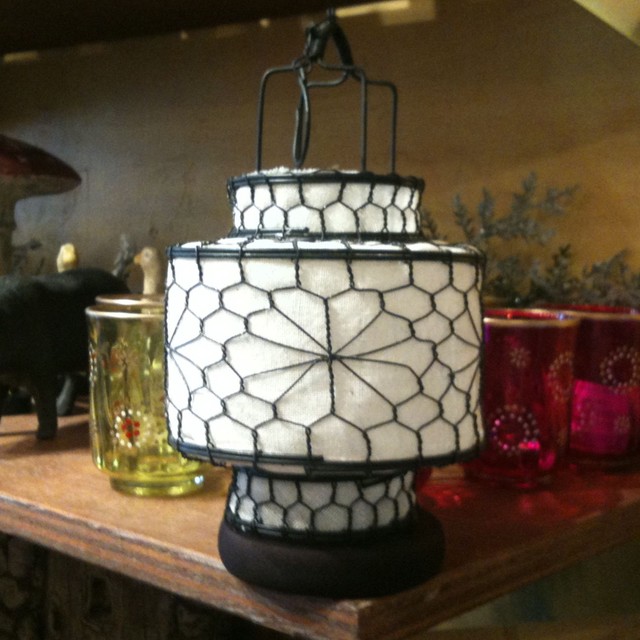 Chinese Lantern Asian Candleholders by Potted