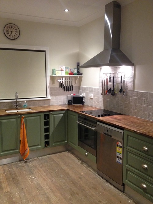 Brushed Steel Kickboards or green?