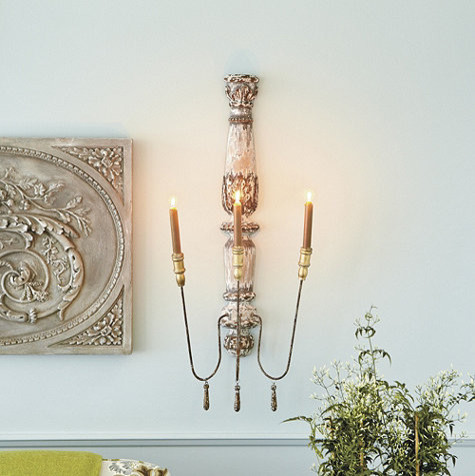 Valletta Candle Sconce - traditional - candles and candle holders ...