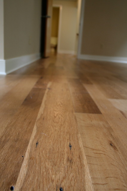 Wood Floor Install & Refinishing traditional-hall