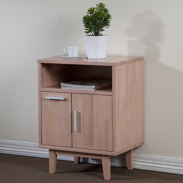 Beech Nightstand easton 1 drawer 1 door beech nightstand contemporary Beech Nightstand easton 1 drawer 1 door beech nightstand contemporary