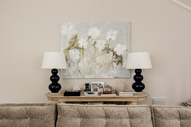 FAMILY ROOM/STUDIO REMODEL transitional-family-room