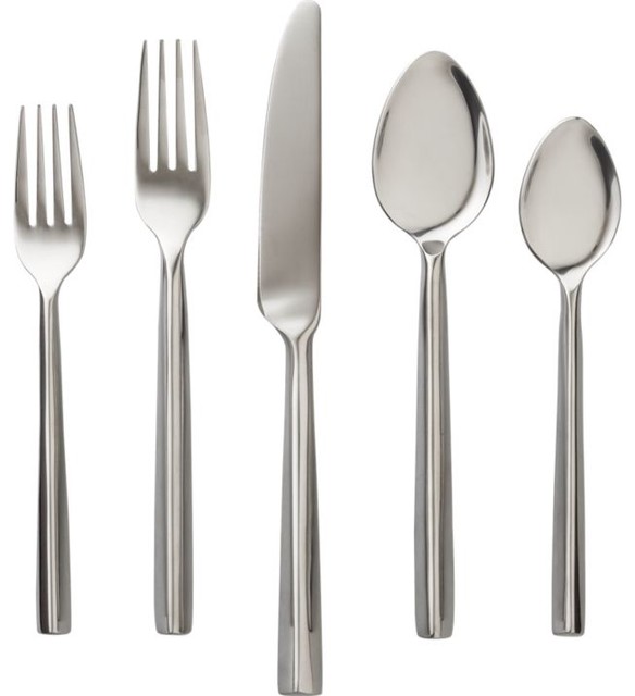Unique Flatware Sets pattern 333 flatware modern flatware and silverware sets by cb2 Unique Flatware Sets pattern 333 flatware modern flatware and silverware sets by cb2