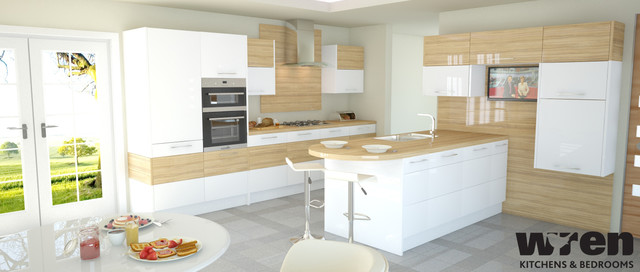 Wren Kitchens contemporary kitchen