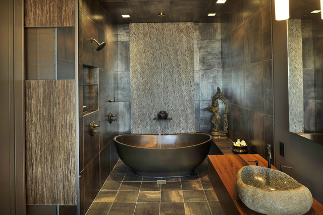 Asian Inspired Bathrooms 73