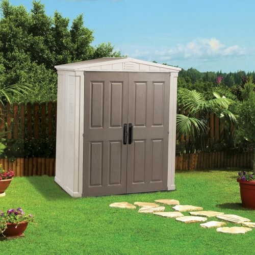 Keter 17181164 Apex 6 x 3 ft. Tool Shed traditional-sheds