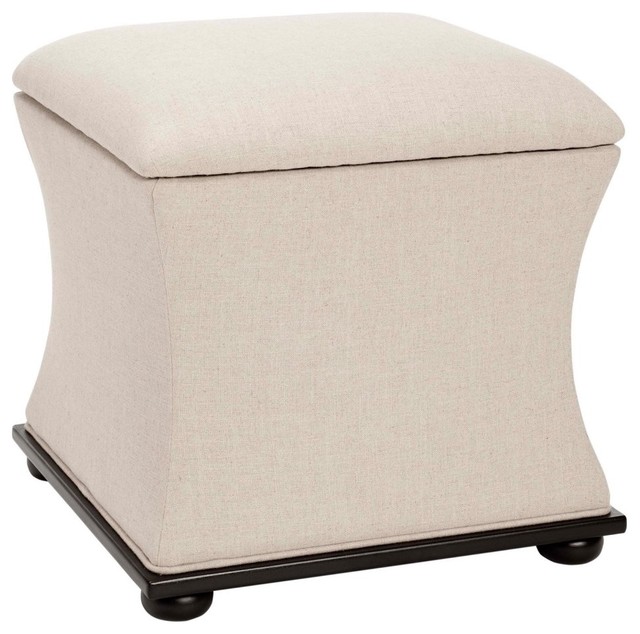 ... Linen Storage Ottoman Bench - Modern - Bedroom Benches - by Hayneedle