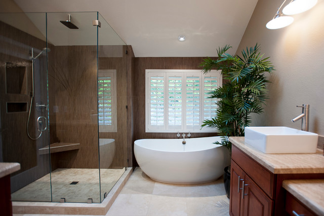 Carlsbad Master Bath - contemporary - bathroom - san diego - by ...