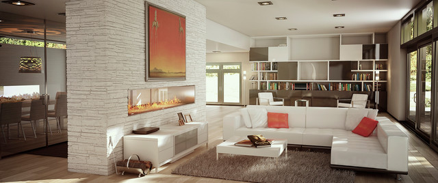 Modani Homes contemporary-living-room
