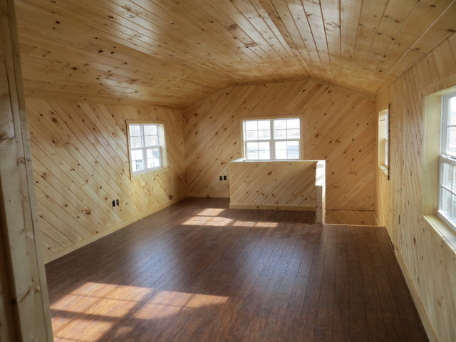Backyard Shed Spaces, Studios and Offices traditional-