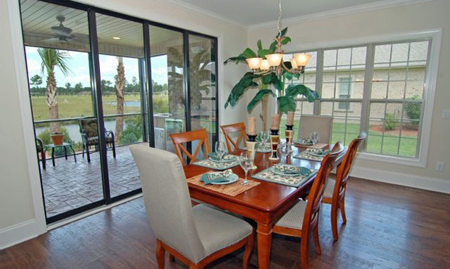 Interiors tropical-dining-room