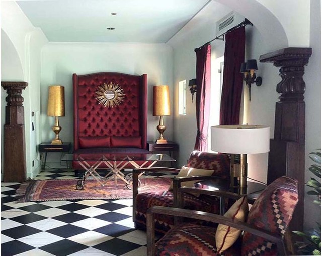 Fez Manor mediterranean living room