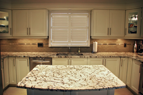 Persian Pearl Granite Countertop Kitchen Design Ideas