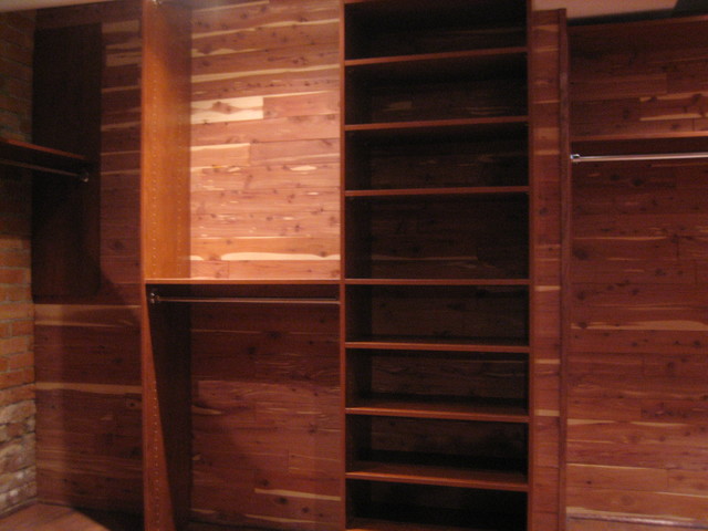 Custom Closet in basement - Traditional - Closet - other metro - by