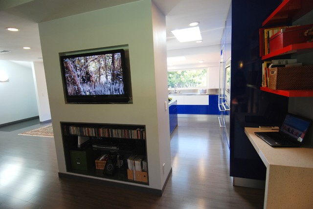 Granger Ave traditional-home-theater
