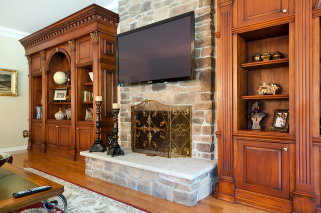 Basement NJ traditional-family-room