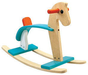 plan toys rocking horse arabian