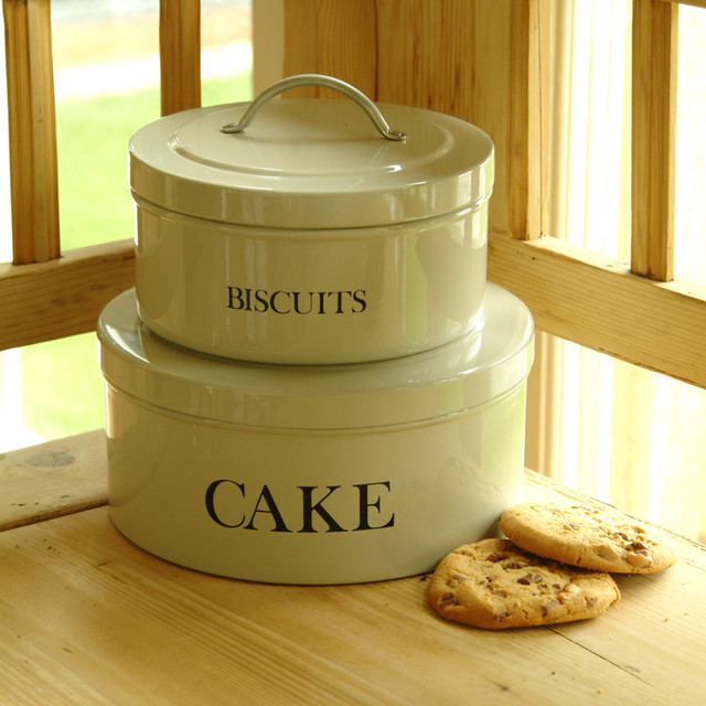 Cake and Biscuit Tins Traditional Food Containers And Storage by