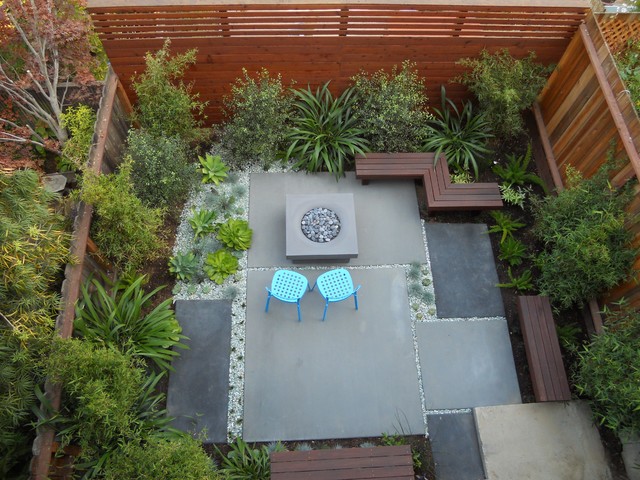 contemporary patio Thiết Kế Sân Vườn và Giải Pháp Xanh Cho Không Gian Kín