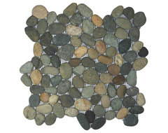 Bali Ocean Pebble Tile modern tile