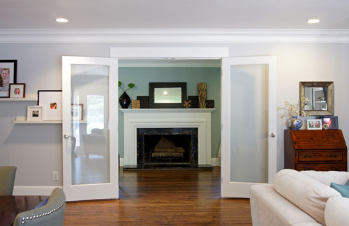 What is the name of that grey paint on the walls? - Houzz