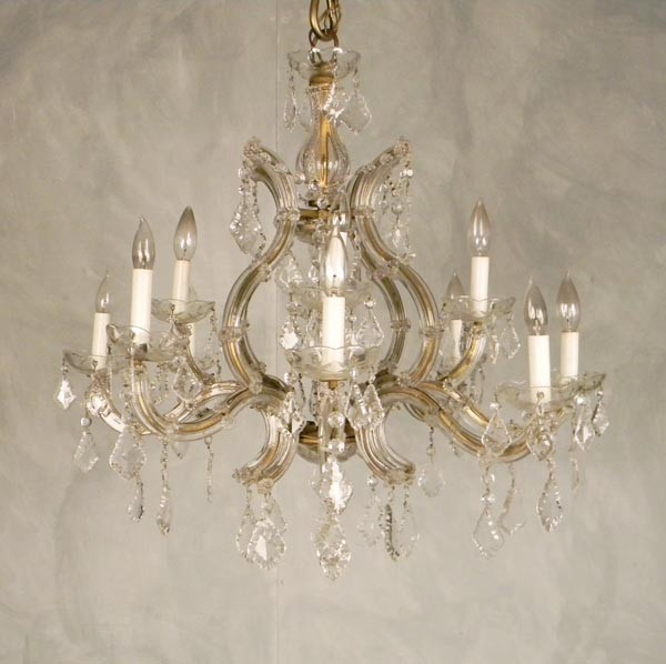 angeles Style Theresa los chandelier 1950 Vintage Chandelier  Marie chandeliers vintage midcentury