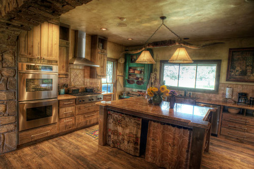 Rustic Kitchen Photos