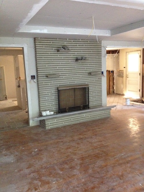 keep or resurface this fireplace surround in gutted 
