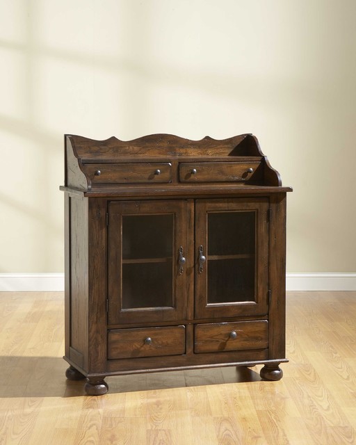 Broyhill Attic Heirlooms Dining Chest In Natural Oak 539760S Traditional Dining Tables