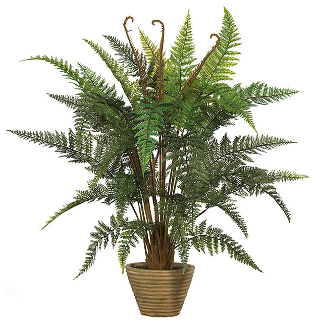 leather fern faux silk plant contemporary artificial leather fern faux silk plant contemporary artificial