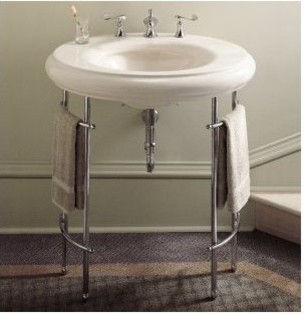 Kohler K-6860 Metal Table Legs - bathroom vanities and sink 