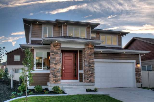 Cortina - Candlelight Homes - East Riverwalk - Midvale, UT modern-exterior